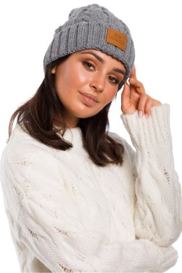 Czapka Damska Model BK043 Grey - BE Knit BE Knit