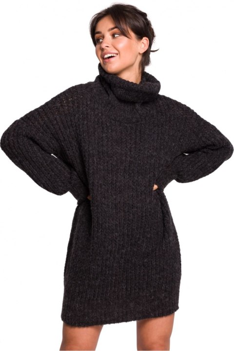 Golf Damski Model BK030 Antracyt - BE Knit BE Knit