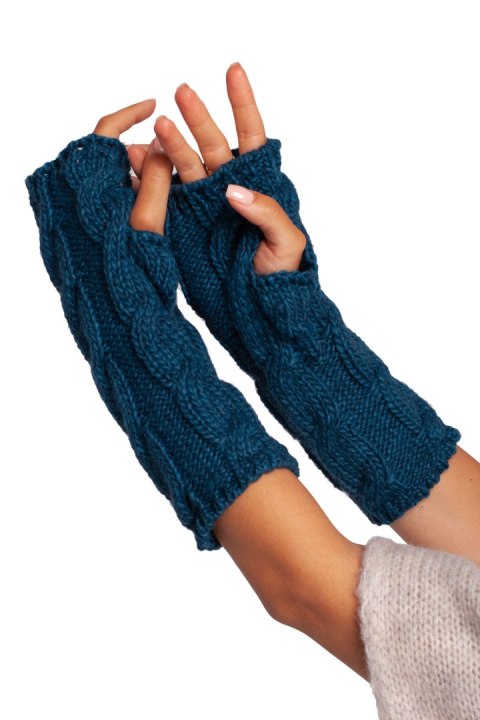 Rękawiczki Model BK098 Morski - BE Knit BE Knit Rękawiczki Model BK098 Morski - BE Knit BE Knit