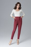 Spodnie Damskie Model L018 Bordo - Lenitif Lenitif