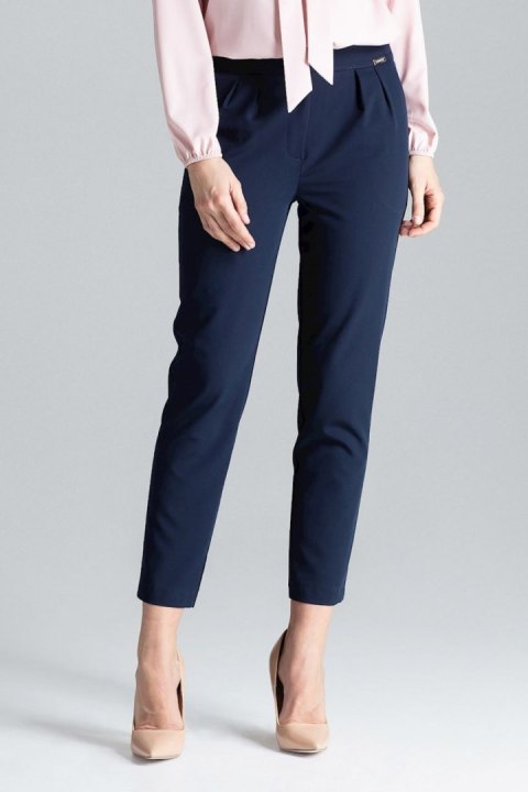 Spodnie Damskie Model L028 Navy - Lenitif Lenitif Spodnie Damskie Model L028 Navy - Lenitif Lenitif