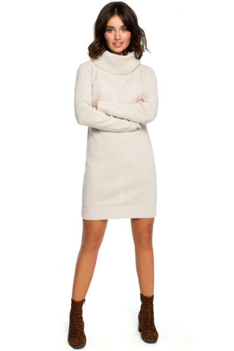 Sukienka Model BK010 Beige - BE Knit BE Knit
