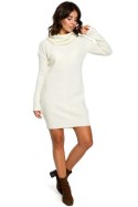 Sukienka Model BK010 Ecru - BE Knit BE Knit