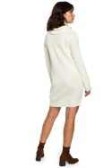 Sukienka Model BK010 Ecru - BE Knit BE Knit