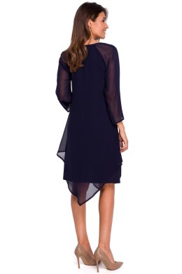 Sukienka Model S159 Navy - Stylove Stylove