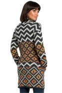 Sweter Damski Model BK007 Model 1 Multicolor - BE Knit BE Knit