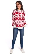 Sweter Damski Model BK039 Model 2 - BE Knit BE Knit