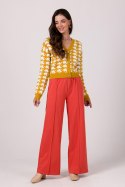 Sweter Damski Model BK104 Honey - BE Knit BE Knit Sweter Damski Model BK104 Honey - BE Knit BE Knit