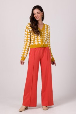 Sweter Damski Model BK104 Honey - BE Knit BE Knit