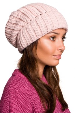 Czapka Damska Model BK058 Pink - BE Knit BE Knit