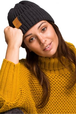 Czapka Damska Model BK059 Grafit - BE Knit BE Knit