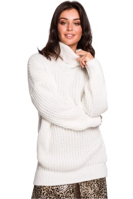 Golf Damski Model BK030 White - BE Knit BE Knit