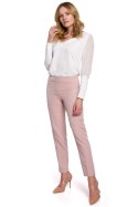 Spodnie Damskie Model K055 Dirty Pink - Makover Makover
