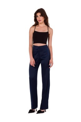 Spodnie Damskie Model K174 Navy - Makover Makover