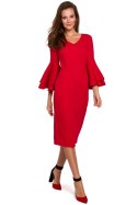 Sukienka Model K002 Red - Makover Makover