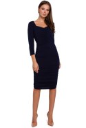 Sukienka Model K006 Navy - Makover Makover