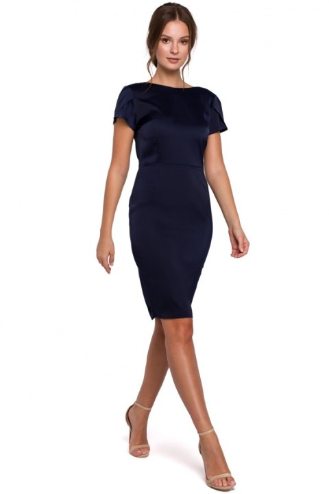 Sukienka Model K041 Navy - Makover Makover Sukienka Model K041 Navy - Makover Makover