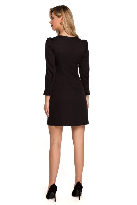 Sukienka Model K148 Black - Makover Makover Sukienka Model K148 Black - Makover Makover