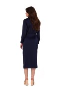 Sukienka Model K172 Navy - Makover Makover Sukienka Model K172 Navy - Makover Makover