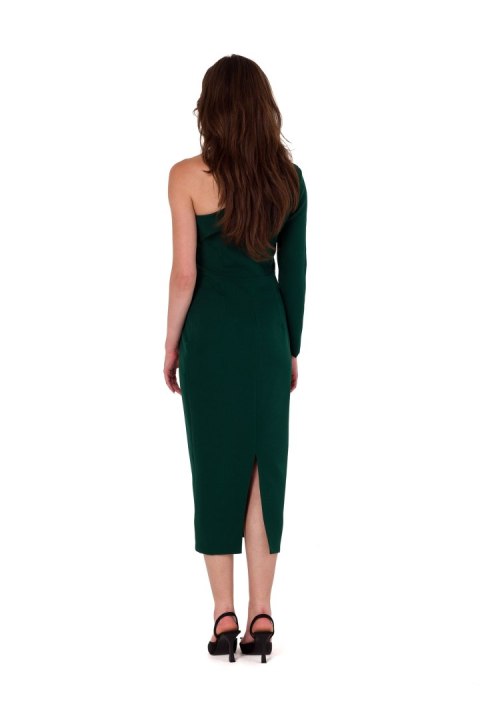 Sukienka Model K179 Bottle Green - Makover Makover Sukienka Model K179 Bottle Green - Makover Makover