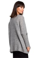 Sweter Damski Model BK018 Grey - BE Knit BE Knit