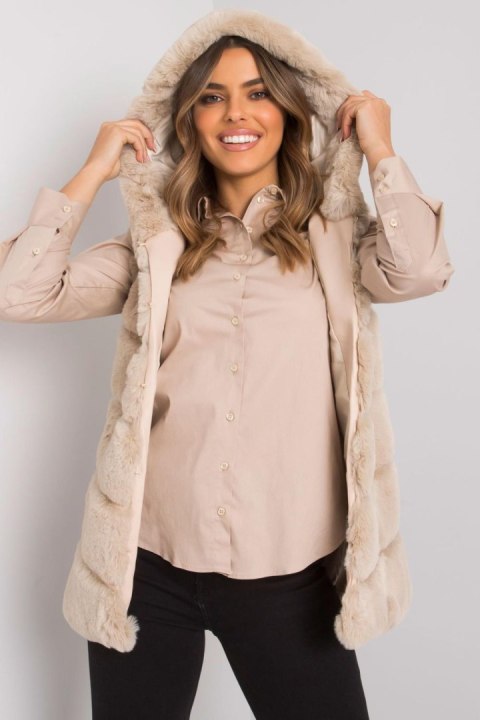 Kamizelka Damska Model TW-KZ-2116.48P Beige - Och Bella Och Bella