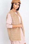 Kamizelka Model TW-KZ-2114.09P Beige - Och Bella Och Bella
