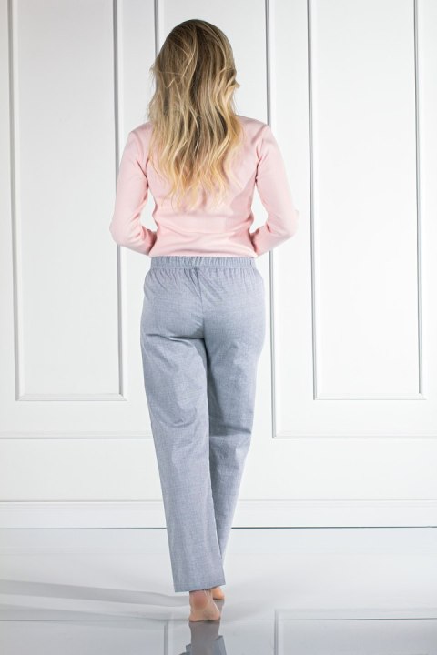 Piżama Damska Model Linda Pink/Grey - Momenti Per Me Momenti Per Me Piżama Damska Model Linda Pink/Grey - Momenti Per Me Momenti Per Me