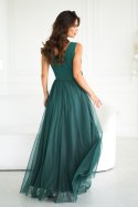 Sukienka Model 318-13 Bottle Green - Bicotone Bicotone