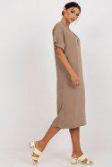 Sukienka Model TW-SK-BE-AZ101.40P Dark Beige - Och Bella Och Bella