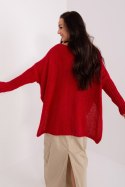 Sweter Damski Model TW-SW-BI-559.45 Dark Red - Och Bella Och Bella