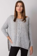 Sweter Damski Model TW-SW-BI-559.45 Grey - Och Bella Och Bella