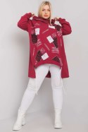 Bluza Damska Model RV-BL-7217.79P Bordo - Relevance Relevance