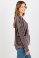 Bluza Damska Model RV-BL-8441.07P Dark Grey - Relevance Relevance