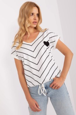 Bluzka Model RV-BZ-8643.75 White/Black - Relevance Relevance