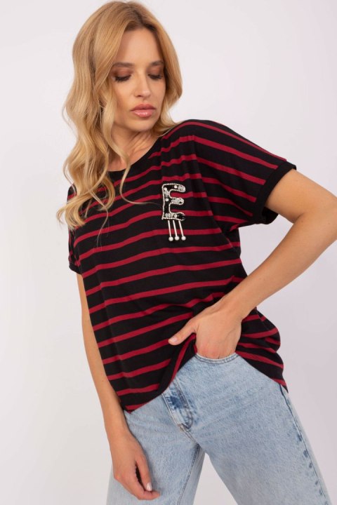 Bluzka Model RV-BZ-8739.02 Black/Red - Relevance Relevance Bluzka Model RV-BZ-8739.02 Black/Red - Relevance Relevance