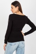 Bluzka Model TW-BZ-OB-048.08 Black - Och Bella Och Bella