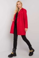 Płaszcz Damski Model TW-PL-BI-21717.40P Red - Och Bella Och Bella