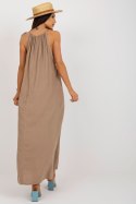 Sukienka Model TW-SK-BE-203D.38P Dark Beige - Och Bella Och Bella