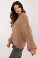 Sweter Damski Model TW-SW-BI-3565.69 Camel - Och Bella Och Bella