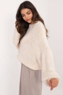 Sweter Damski Model TW-SW-BI-3565.69 Ecru - Och Bella Och Bella
