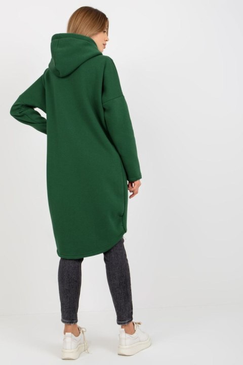 Bluza Damska Model RV-BL-4742.20P Dark Green - Relevance Relevance Bluza Damska Model RV-BL-4742.20P Dark Green - Relevance Relevance