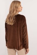 Bluzka Model DHJ-BZ-19916.03P Brown - Italy Moda Italy Moda