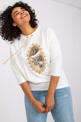 Bluzka Model RV-BZ-7577.29P Ecru - Relevance Relevance