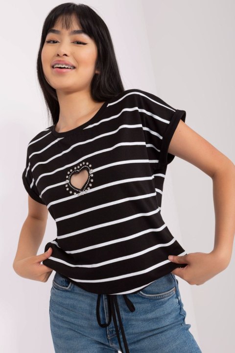 Bluzka Model RV-BZ-8705.17P Black/White - Relevance Relevance Bluzka Model RV-BZ-8705.17P Black/White - Relevance Relevance