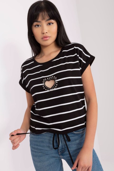 Bluzka Model RV-BZ-8705.17P Black/White - Relevance Relevance Bluzka Model RV-BZ-8705.17P Black/White - Relevance Relevance