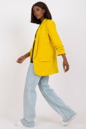 Marynarka Model DHJ-MA-7684.15P Light Yellow - Italy Moda Italy Moda