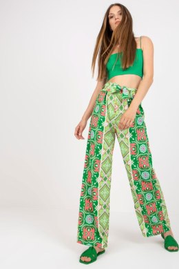 Spodnie Damskie Model DHJ-SP-13587.66P Green - Italy Moda Italy Moda