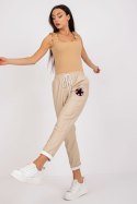 Spodnie Damskie model DHJ-SP-6096.60 Beige - Italy Moda Italy Moda