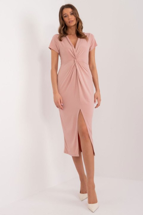 Sukienka Model DHJ-SK-17302K.93 Dark Pink - Italy Moda Italy Moda